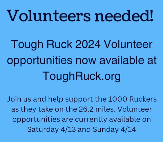 Volunteers Needed