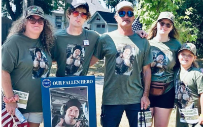 Family of SPC Xavier Powell, USA